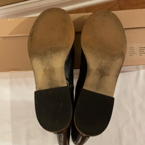 Michael Kors Black Leather Boots - Picture 9 of 15